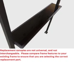 Windsor Grill Gazebo Beige Damask Replacement Canopy -Outdoor Decor Sales 810549390 51