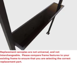 Windsor Grill Gazebo Midnight Blue Trellis Replacement Canopy -Outdoor Decor Sales 810549391 51