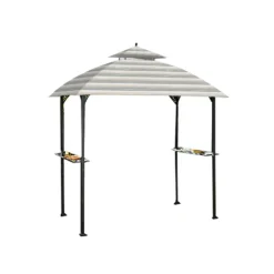 Windsor Grill Gazebo Stone Stripe Replacement Canopy 25 Windsor Grill Gazebo Stone Stripe Replacement Canopy -Outdoor Decor Sales 810549394 8