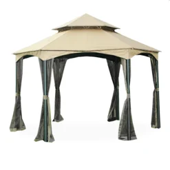 Southbay Gazebo Beige Replacement Canopy -Outdoor Decor Sales 810549395 7