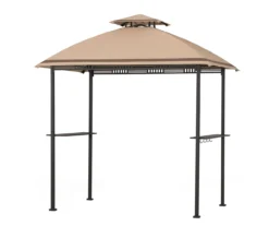 5' X 8' Westbrook Soft Top Grill Gazebo -Outdoor Decor Sales 810554380 1