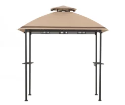 5' X 8' Westbrook Soft Top Grill Gazebo -Outdoor Decor Sales 810554380 2