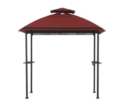 5' X 8' Westbrook Soft Top Grill Gazebo -Outdoor Decor Sales 810554382 2