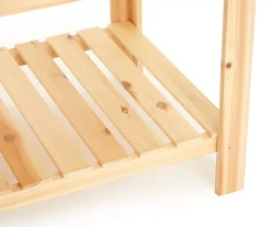 47.6" Wood Raised Garden Bed With Shelf -Outdoor Decor Sales 810555214 3