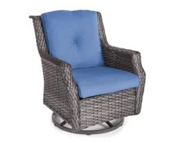 Real Living Rockbridge 3-Piece Cushioned Patio Glider & Side Table Set -Outdoor Decor Sales 810555286 1