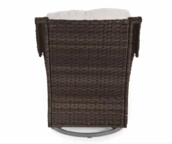 Real Living Rockbridge 3-Piece Cushioned Patio Glider & Side Table Set -Outdoor Decor Sales 810555289 2