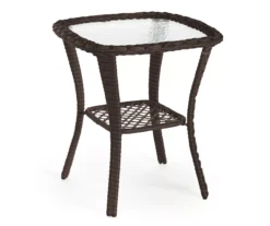 Real Living Rockbridge 3-Piece Cushioned Patio Glider & Side Table Set -Outdoor Decor Sales 810555289 4