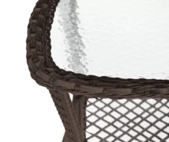 Real Living Rockbridge 3-Piece Cushioned Patio Glider & Side Table Set -Outdoor Decor Sales 810555289 5