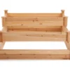 53.1" Wood 3-Tiered Raised Garden Bed -Outdoor Decor Sales 810555900