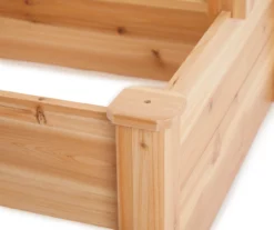 53.1" Wood 3-Tiered Raised Garden Bed -Outdoor Decor Sales 810555900 3