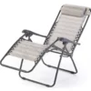 Gray Sling Fabric Gravity Lounger Chair -Outdoor Decor Sales 810556793
