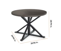 Broyhill Sandpointe Steel Round Patio Dining Table -Outdoor Decor Sales 810557038 99 2