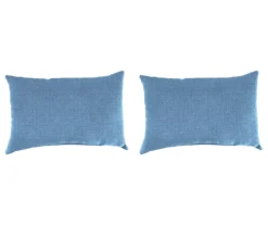 Jordan Manufacturing Husk Texture Outdoor Throw Pillows, 2-Pack -Outdoor Decor Sales 810560277 1