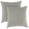 Jordan Manufacturing Husk Texture Outdoor Throw Pillows, 2-Pack -Outdoor Decor Sales 810560508 1