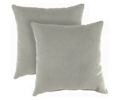 Jordan Manufacturing Husk Texture Outdoor Throw Pillows, 2-Pack -Outdoor Decor Sales 810560532 1