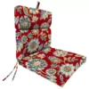 Daelyn Cherry French Edge Outdoor Chair Cushion 1 Daelyn Cherry French Edge Outdoor Chair Cushion -Outdoor Decor Sales 810560543 1