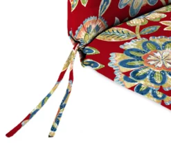 Daelyn Cherry French Edge Outdoor Chair Cushion 25 Daelyn Cherry French Edge Outdoor Chair Cushion -Outdoor Decor Sales 810560543 9