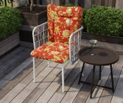 Alberta Salsa Euro Style Outdoor Chair Cushion -Outdoor Decor Sales 810560585 5