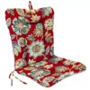 Daelyn Cherry Euro Style Outdoor Chair Cushion -Outdoor Decor Sales 810560597 1