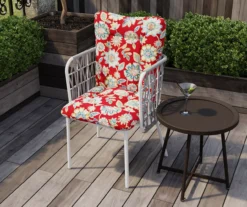 Daelyn Cherry Euro Style Outdoor Chair Cushion -Outdoor Decor Sales 810560597 5