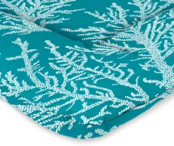 Sea Coral Turquoise Euro Style Outdoor Chair Cushion -Outdoor Decor Sales 810560598 6