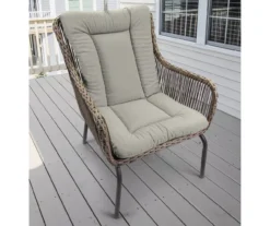 Jordan Manufacturing Husk Texture Outdoor Chair Cushion -Outdoor Decor Sales 810560604 2