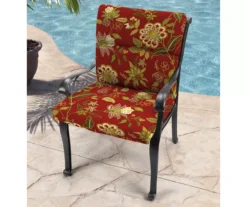 Alberta Salsa French Edge Outdoor Chair Cushion -Outdoor Decor Sales 810560609 5