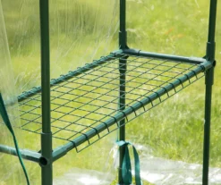 76.75" PVC & Metal 6-Shelf Walk-In Greenhouse -Outdoor Decor Sales 810565993 3