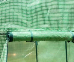 74.75" Green PE & Metal Single Shelf Walk-In Greenhouse -Outdoor Decor Sales 810565996 4