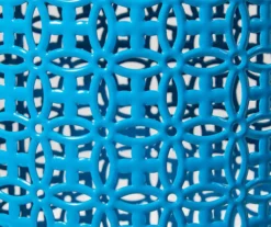 Blue Cutout Pattern 2-Piece Metal Garden Table Set -Outdoor Decor Sales 810566020 4