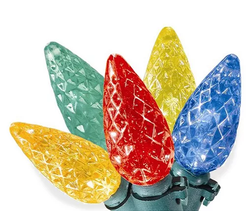 LED Diamond Cut C6 Light Set, 60-Lights 6 LED Diamond Cut C6 Light Set, 60-Lights - Image 4