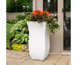 Mayne Inc. 16" Valencia Plastic Planter -Outdoor Decor Sales 810567855 3