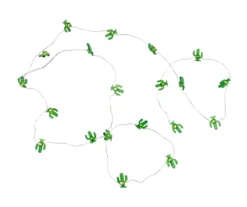 Northlight Green Cactus LED Fairy Light Set, 10-Lights -Outdoor Decor Sales 810575800 2