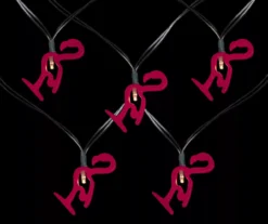 Northlight Flamingo LED Fairy Light Set, 10-Lights 8 Northlight Flamingo LED Fairy Light Set, 10-Lights -Outdoor Decor Sales 810575973 2