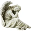 14.75" Resting Angel Garden Statuary