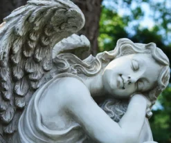 14.75" Resting Angel Garden Statuary -Outdoor Decor Sales 810575987 2