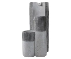 Gray Speckled Rainfall 3-Tier Polystone Fountain 11 Gray Speckled Rainfall 3-Tier Polystone Fountain -Outdoor Decor Sales 810575995 3