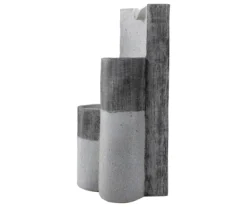 Gray Speckled Rainfall 3-Tier Polystone Fountain 12 Gray Speckled Rainfall 3-Tier Polystone Fountain -Outdoor Decor Sales 810575995 4