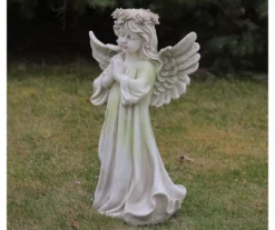 27" Kneeling Angel Garden Statuary -Outdoor Decor Sales 810576009 2
