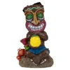 13.75" Tiki & Crab Solar Garden Statuary -Outdoor Decor Sales 810576023