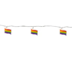 Northlight Pride Flag Mini Light Set, 10-Lights -Outdoor Decor Sales 810576024 2