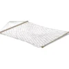 Northlight Brown Lattice Rope Single Hammock -Outdoor Decor Sales 810576042
