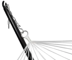 Northlight Brown Lattice Rope Single Hammock -Outdoor Decor Sales 810576042 3