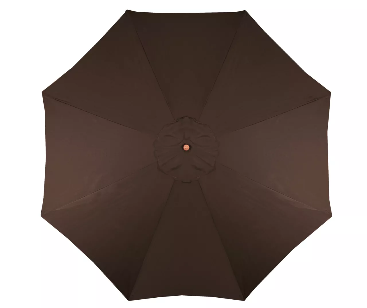 Northlight 9' Brown Market Wood Patio Umbrella 5 Northlight 9' Brown Market Wood Patio Umbrella - Image 3