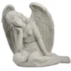 17" Sitting Angel Garden Statuary