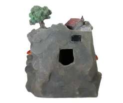 Northlight Home & Mushroom Near Waterfall Solar Polystone Fountain -Outdoor Decor Sales 810576146 4