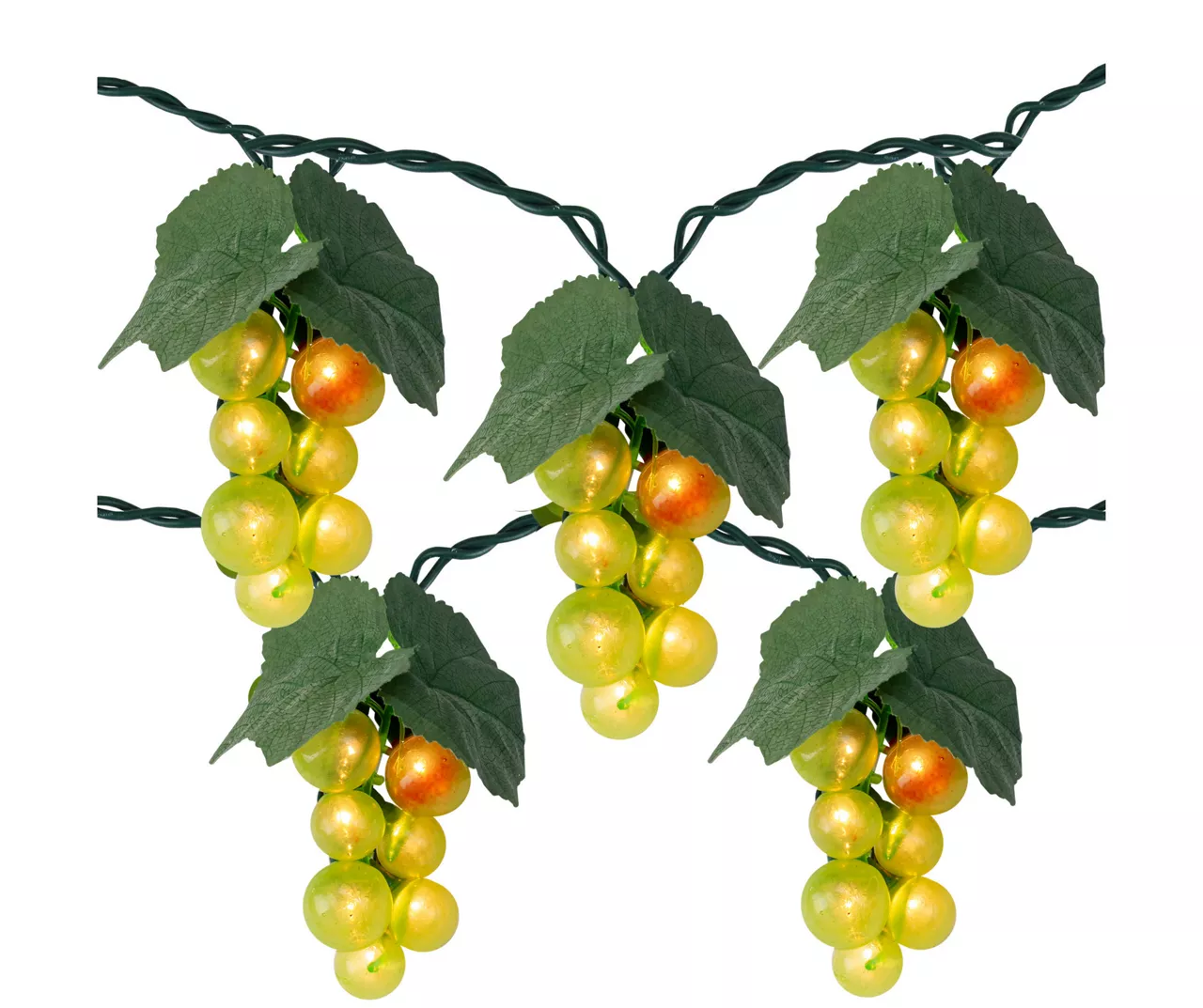 Northlight Green Grape Mini Light Set, 5-Count 3 Northlight Green Grape Mini Light Set, 5-Count