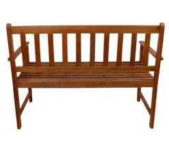 Northlight Light Brown Acacia Wood Patio Bench 9 Northlight Light Brown Acacia Wood Patio Bench -Outdoor Decor Sales 810576214 2