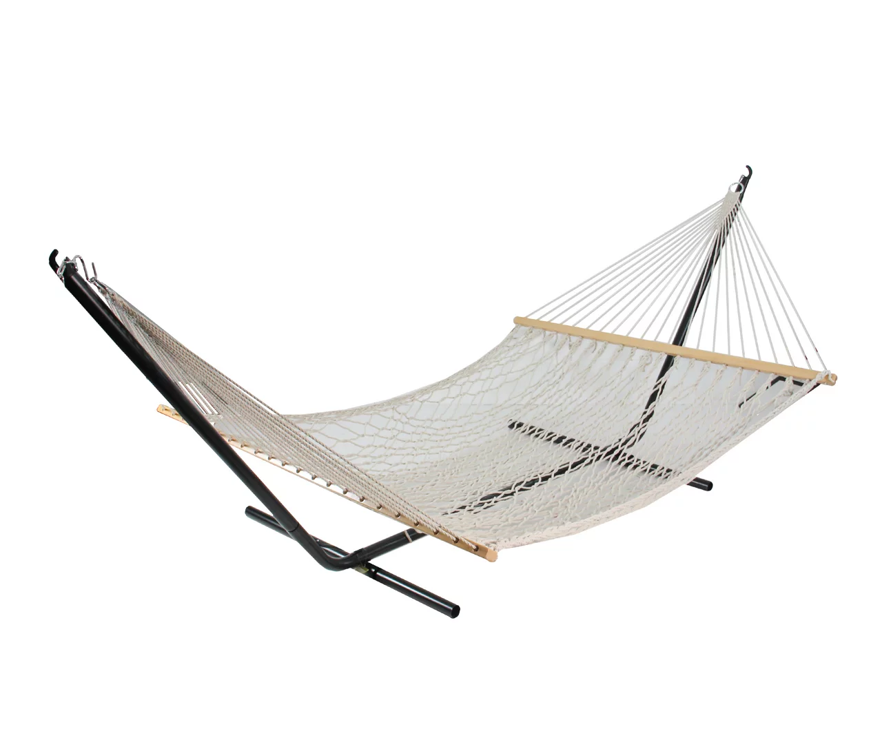Northlight White Netted Double Hammock 4 Northlight White Netted Double Hammock - Image 2