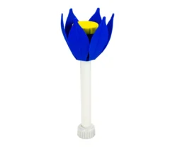 Blue Flower Adjustable Pool Fountain -Outdoor Decor Sales 810576255 2